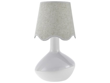Livabliss by Surya Aviara White Table Lamp