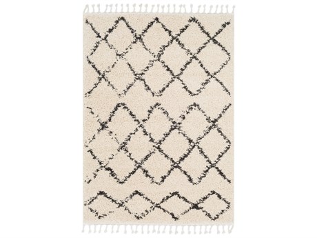Livabliss by Surya Berber Shag Geometric Area Rug