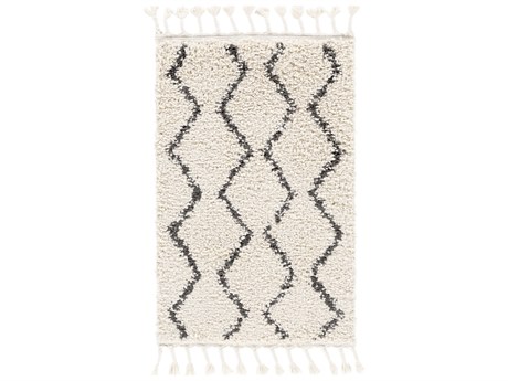 Livabliss by Surya Berber Shag Geometric Area Rug