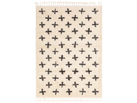 Livabliss by Surya Berber Shag Geometric Area Rug