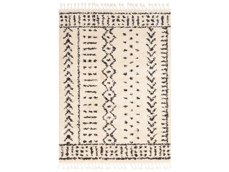 Livabliss by Surya Berber Shag Geometric Area Rug
