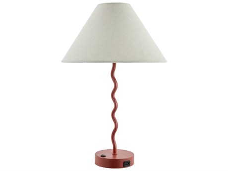 Livabliss by Surya Begonia Red Table Lamp (Set of 2)