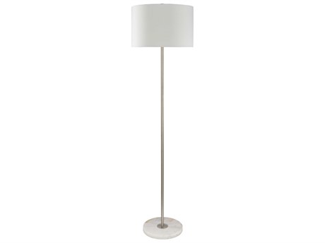 Livabliss by Surya Becker Metallic Silver Floor Lamp