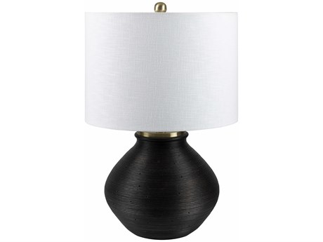 Livabliss by Surya Brillo Black Table Lamp