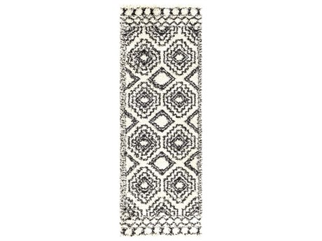 Livabliss by Surya Beni Shag Geometric Runner Area Rug