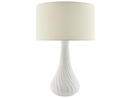 Livabliss by Surya Cabezon White Table Lamp