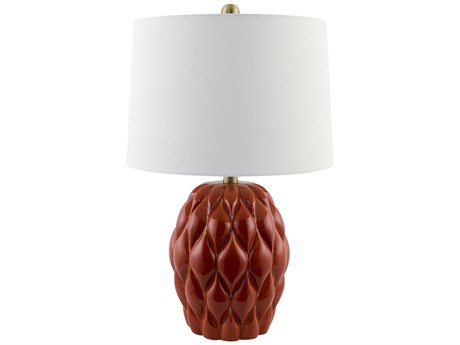 Livabliss by Surya Cagli Red Table Lamp