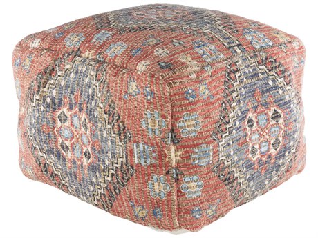 Livabliss by Surya Coventry Black Upholstered Ottoman