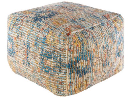 Livabliss by Surya Coventry Beige Upholstered Ottoman