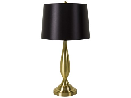 Livabliss by Surya Crawford Metallic Brass Buffet Lamp