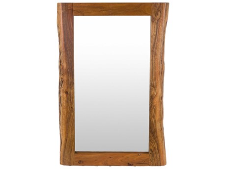 Livabliss by Surya Edge Brown Wall Mirror Rectangular