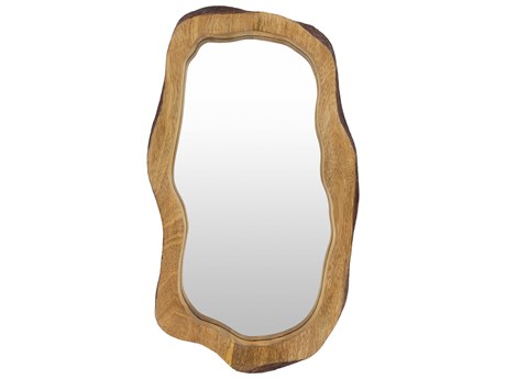 Livabliss by Surya Edge Brown Wall Mirror