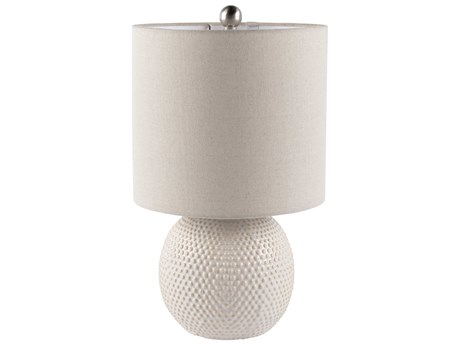 Livabliss by Surya Dragon Beige White Table Lamp