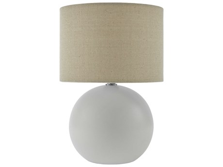 Livabliss by Surya Elio White Table Lamp