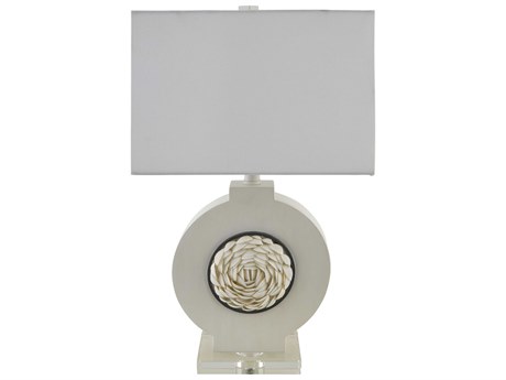 Livabliss by Surya Floralis White Table Lamp