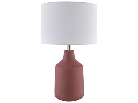 Livabliss by Surya Foreman Brick Red Table Lamp