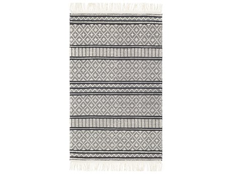 Livabliss by Surya Farmhouse Tassels Geometric Area Rug