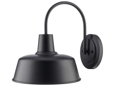 Livabliss by Surya Gilson 1-Light Black Wall Sconce