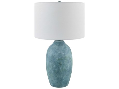 Livabliss by Surya Gasius Aqua Blue Buffet Lamp