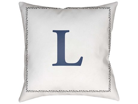 Livabliss by Surya Initials L Pillow