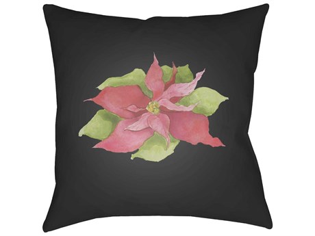 Livabliss by Surya Poinsettia Pillow