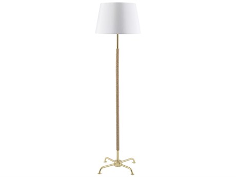 Livabliss by Surya Kamo Gold Floor Lamp