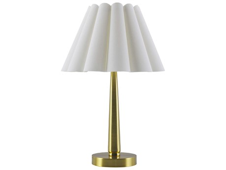 Livabliss by Surya Leynar Metallic Brass Table Lamp