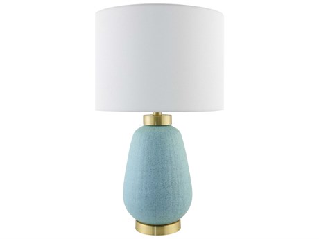 Livabliss by Surya Lago Teal Blue Table Lamp