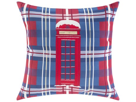 Livabliss by Surya London Holiday Pillow