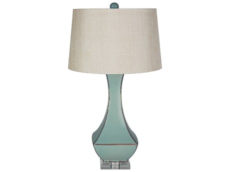 Livabliss by Surya Belhaven Teal Blue Buffet Lamp