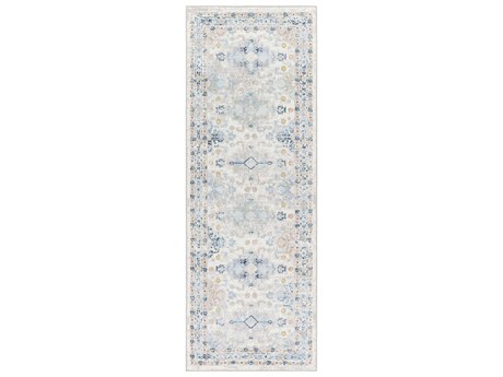 Livabliss by Surya Lavadora Bordered Runner Area Rug