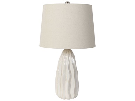 Livabliss by Surya Liza White Table Lamp