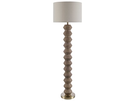 Livabliss by Surya Mungo Dark Brown Floor Lamp