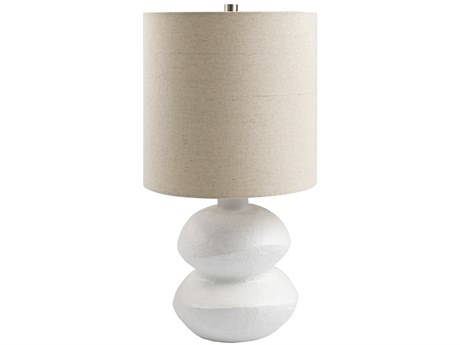 Livabliss by Surya Mauna White Table Lamp