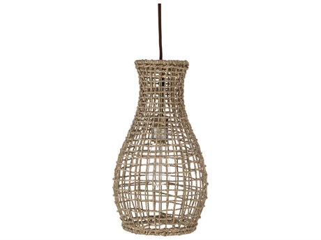 Livabliss by Surya Manning 1-Light Cream Bronze Mini Pendant