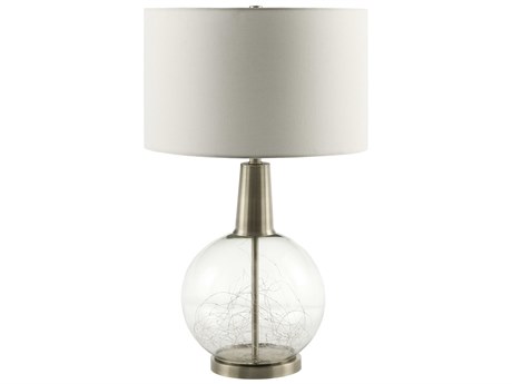 Livabliss by Surya Mittag Clear Nickel Buffet Lamp