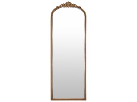 Livabliss by Surya Noya Antiqued Tan Floor Mirror