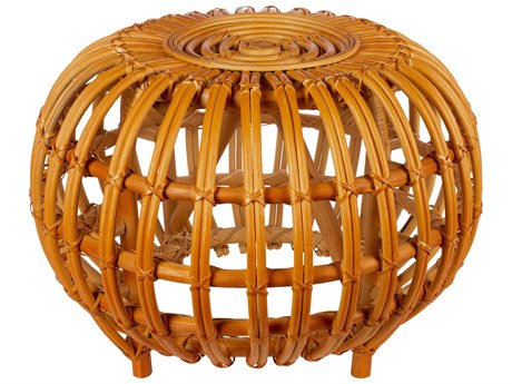 Livabliss by Surya Odyssey Round Brown End Table