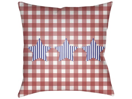 Livabliss by Surya Patriotic Pillow