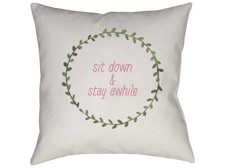 Livabliss by Surya Stay Awhile Pillow