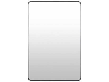 Livabliss by Surya Aranya Black Wall Mirror Rectangular