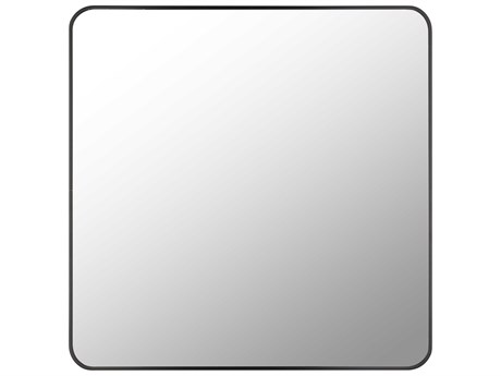Livabliss by Surya Aranya Black Wall Mirror Square
