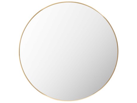 Livabliss by Surya Aranya Gold Wall Mirror Round