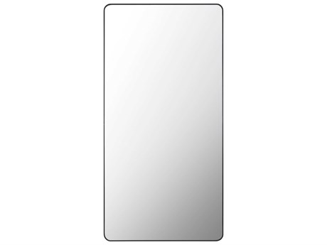 Livabliss by Surya Aranya Black Floor Mirror Rectangular