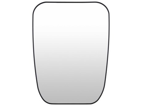Livabliss by Surya Aranya Brushed Black Wall Mirror
