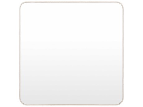 Livabliss by Surya Aranya Natural Brown Square Wall Mirror