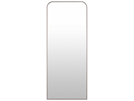 Livabliss by Surya Aranya Natural Dark Brown Floor Mirror