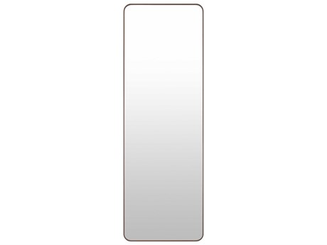 Livabliss by Surya Aranya Natural Dark Brown Rectangular Floor Mirror