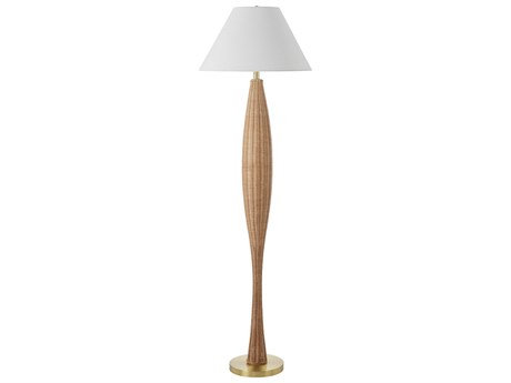 Livabliss by Surya Rambla Tan Brown Floor Lamp