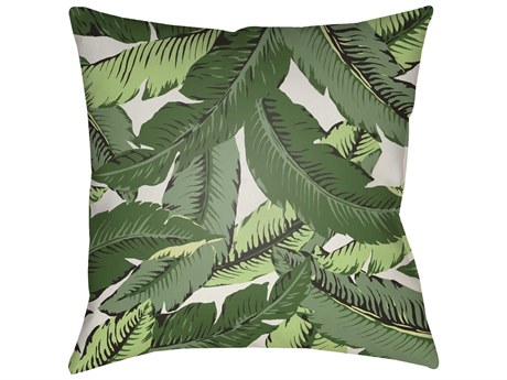 Livabliss by Surya Banana Leaf Pillow